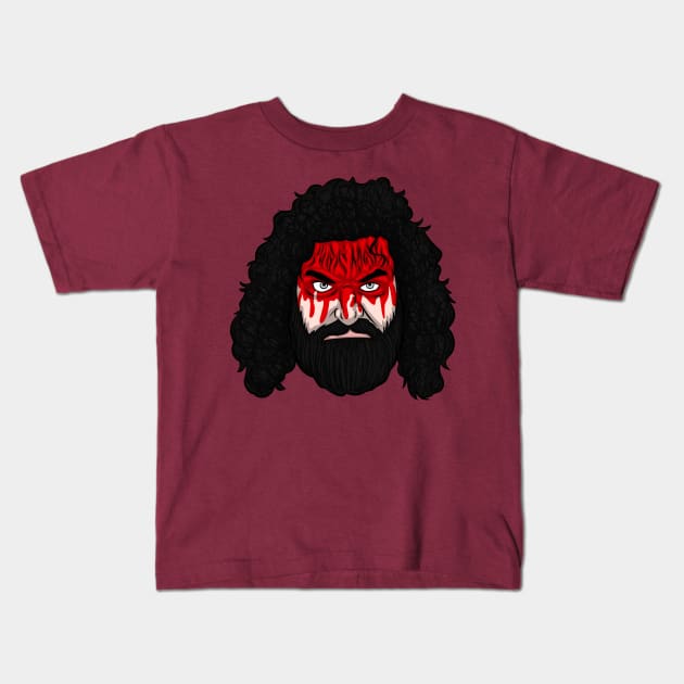 Wrestle Heads - Bruiser Kids T-Shirt by angrylemonade